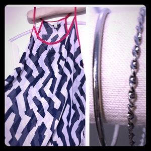 Charming Charlie sheer tank top